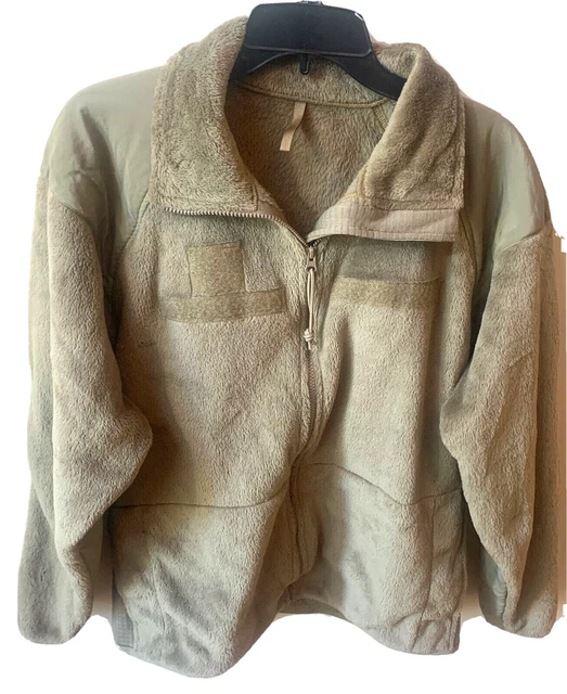 ECWCS Pecham Polartec Fleece Jacket Cold Weather Gen III Coyote Brown Medium Reg