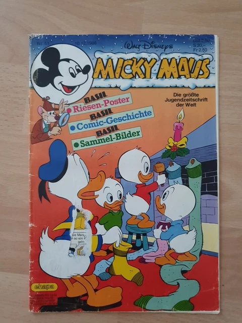 Walt Disneys Micky Maus Heft Nr. 51 vom 10.12.1986