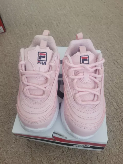 Fila ray baby sales pink