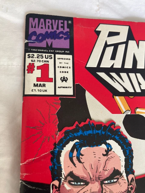 The Punisher War Zone rare Comic book inherited old collection vintage books HTF 2