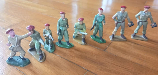 Soldat Starlux Parachutiste - Figurine Vintage De Collection, Occasion à Ne Pas Manquer