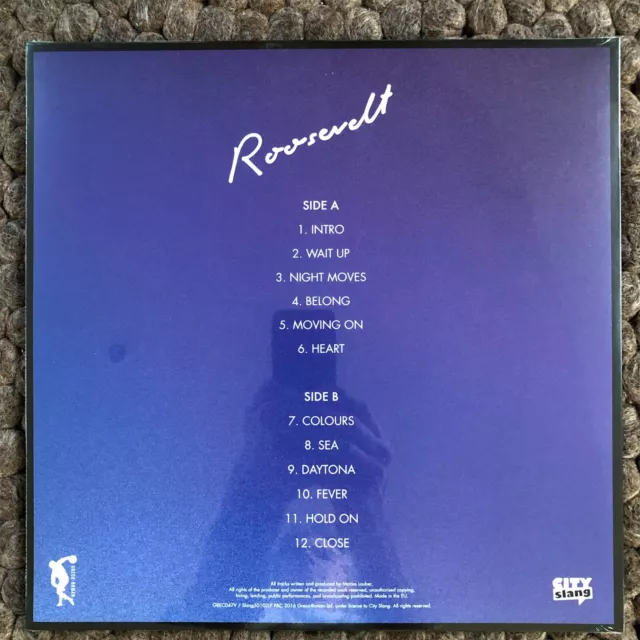 Roosevelt – Roosevelt | Limited "Clear" Edition | Vinyl LP | EU | 2016 2