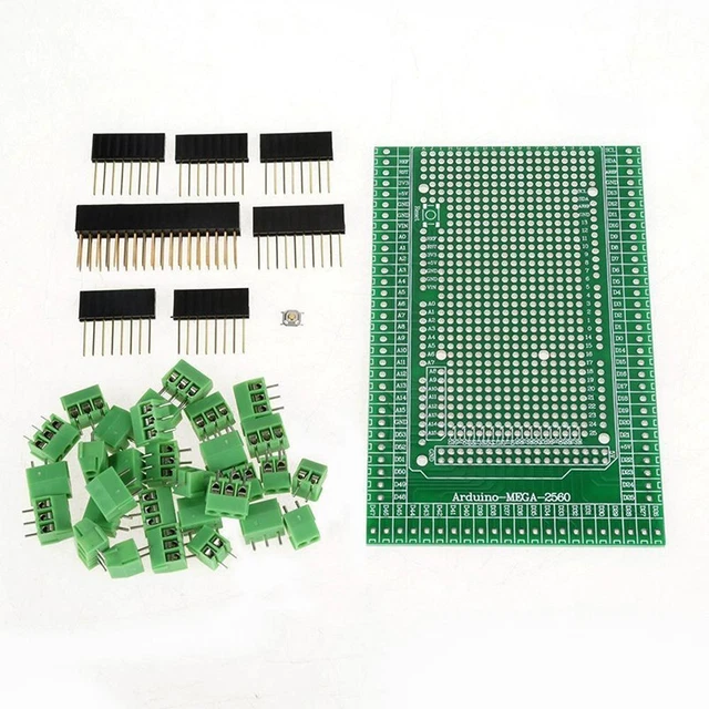thumbnail image 2 of Mega 2560 R3 Prototype Shield Board PCB For Arduino Mega2560 ATmega2560 UNO R3 2 of 4