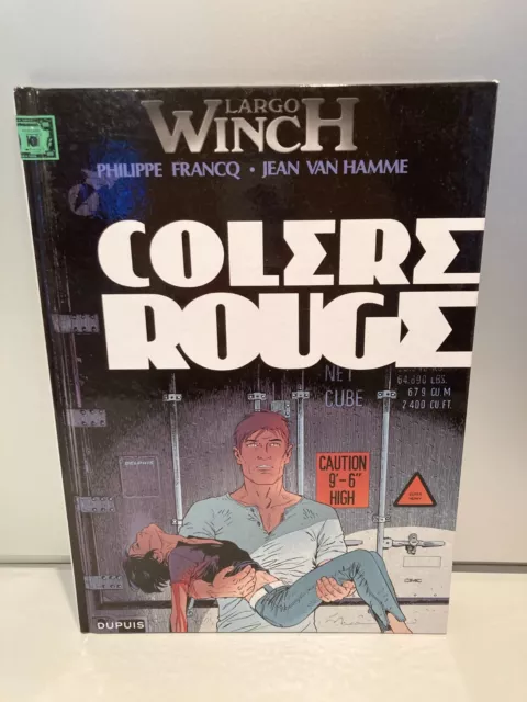 *** Bd : Largo Winch - Tome 18 - Colère Rouge - Neuf ***