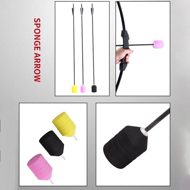 Lot De 5 Flèches Arc Enfant Avec Ventouses - Sécurité Et Fun Garantis ! 🏹