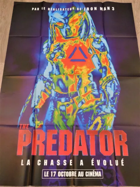 The Predator La Chasse Evolue Affiche ORIGINALE Poster 120x160cm 47"63" 2018