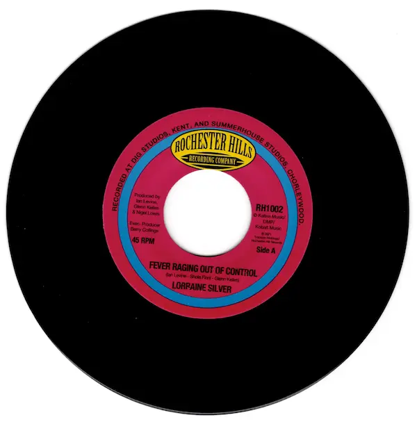 LORRAINE SILVER Fever Raging Out Of Control - New Northern Soul 45 *Listen