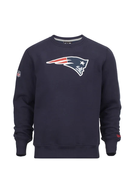 New Era Team Logo Crew Sweatshirt Herren NEW ENGLAND PATRIOTS Blau