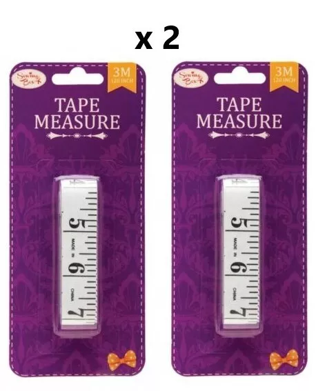 EXTRA LONG 2 x 3m 120 inch MEASURING TAPE MEASURE TAILOR SEWING DRESS RULER BODY