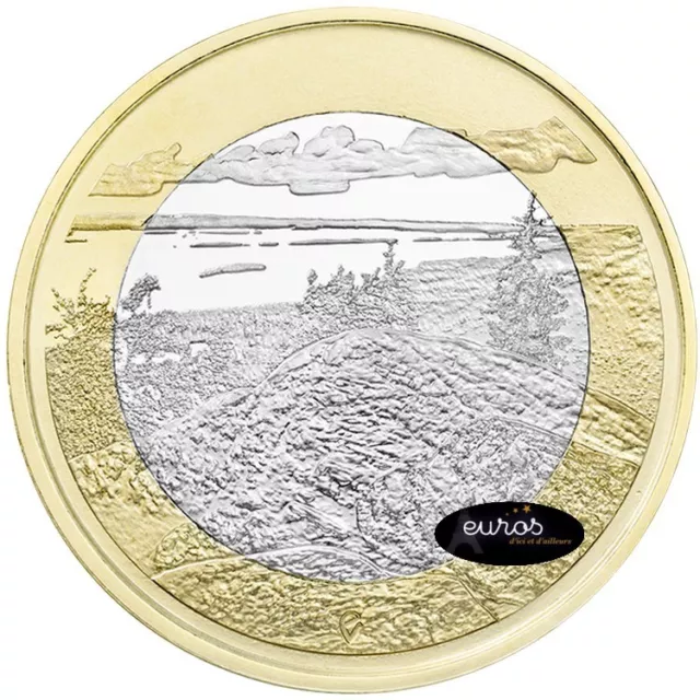 5 euros commémorative FINLANDE 2018 - Paysages Finlandais, Koli, Karélie du Nord 2