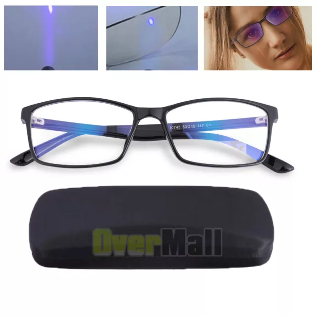 Gafas de Lectura Antirreflejo UV Con Estuche Anti Blue Ray Bloqueo de Luz Azul