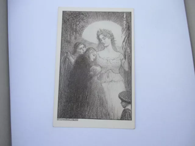 Cpa Illustrator Charles Leandre Journee Francaise Du Rescue National