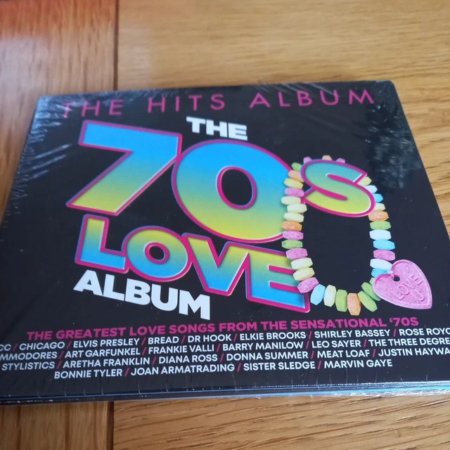 VARIOUS ARTISTS : The Hits Album: The 70s Love Album CD Box Set 3 discs ...