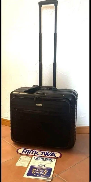RIMOWA BOLERO BUSINESS Trolley Black 2-wheels Carry Case Suitcase