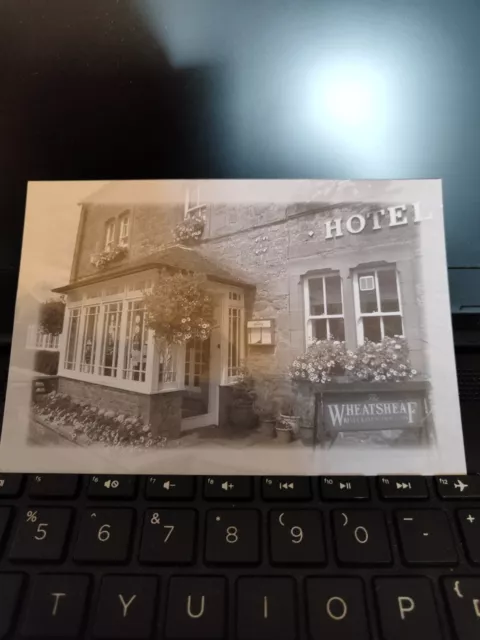 The Wheatsheaf Hotel Swinton Berwick shire Postcard