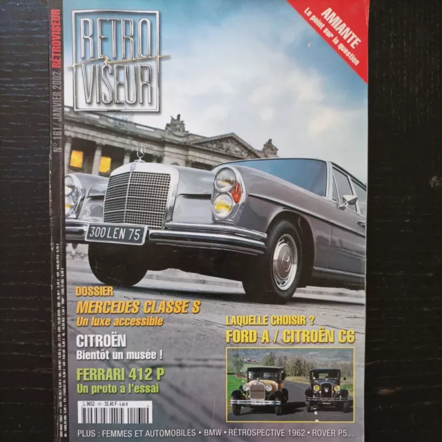 RETROVISEUR 161 MERCEDES CLASSE S 1966 1972 FERRARIi 412 P FORD A CITROEN C6