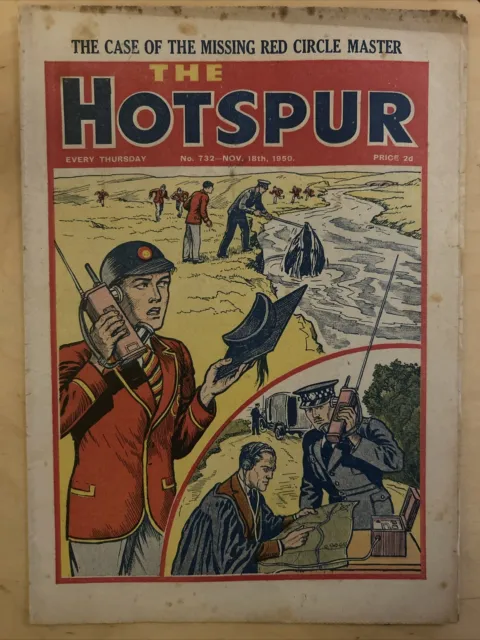 The Hotspur #732, D.C Thomson, 18th November 1950, VG