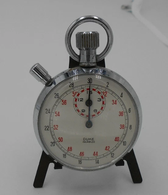 Chronomètre Ancien Incabloc MFC – Neuf De Stock Horloger – Fonctionne