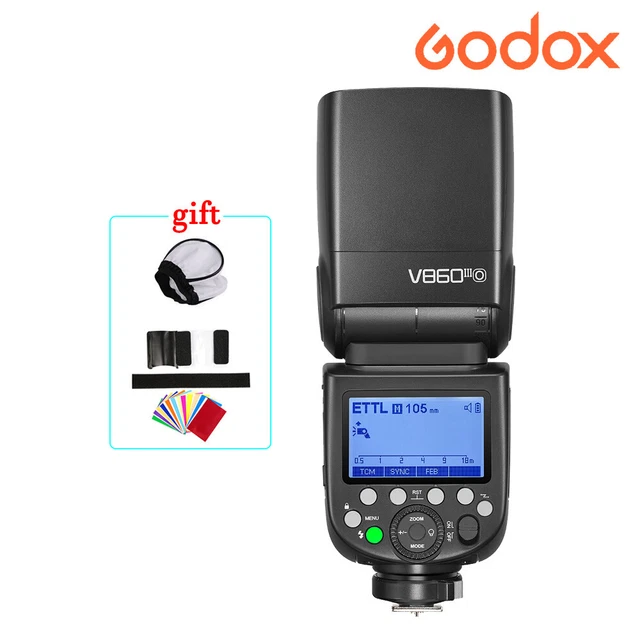 Godox V860III-O Camera Flash Speedlite TTL HSS 2.4G For Olympus Panasonic Lumix