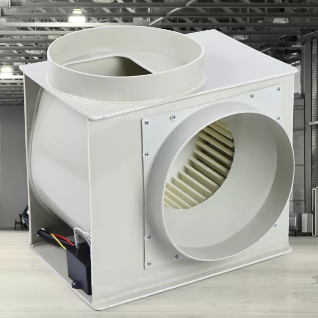 300W Centrifugal Extractor Fan Lab Fume Hood Chemical Ventilation Blower Fan US