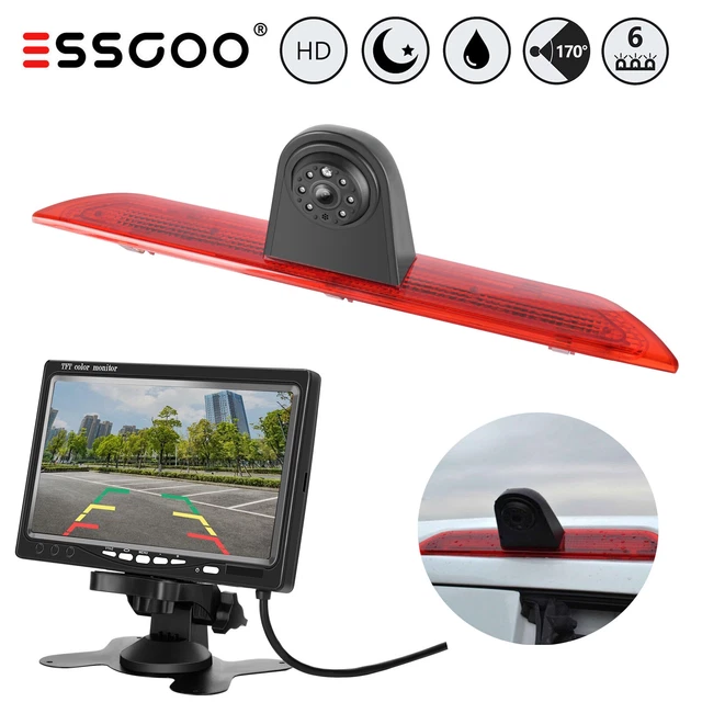 Telecamera Retromarcia Per Ford Fiesta Mk6 Mk7 Mk8 S.ST180 Luce Targa Post. Per