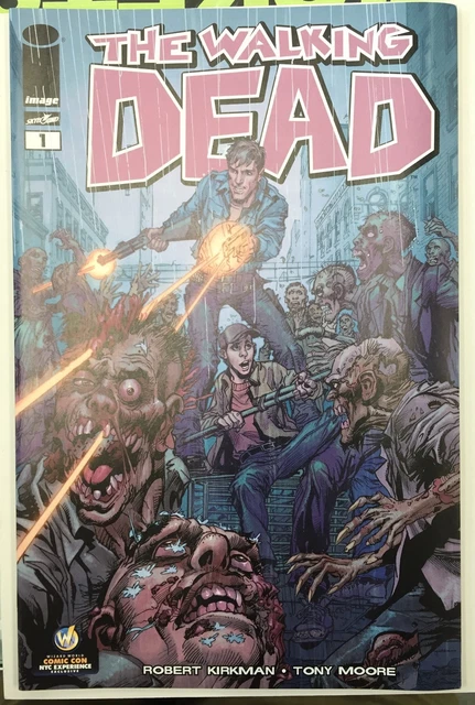 WALKING DEAD #1 New York 2013 NYC Experience Wizard World Comic Con Variant