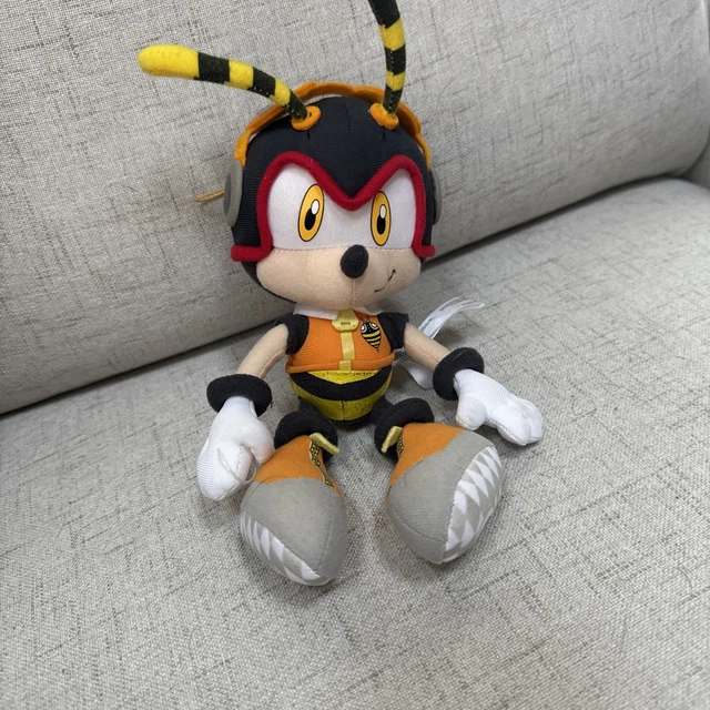 Peluche Originale Sonic the Hedgehog Charmy Bee 8,5 Pollici Autentico