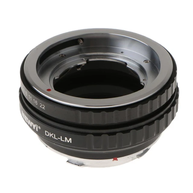 Adaptateur DKL Vers Sony E-Mount – Pour Objectifs Voigtlander Retina Sur Appareils Sony A7, NEX, A6000, Etc. - 6