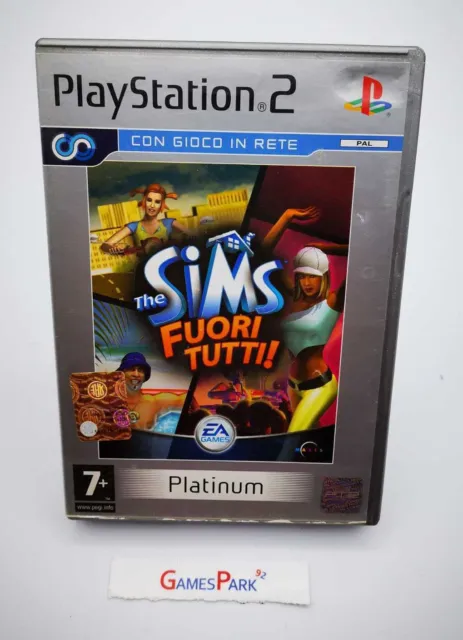 THE SIMS FUORI TUTTI! PS2 PLAYSTATION 2 GIOCO USATO PER Italiano PAL DI DA X