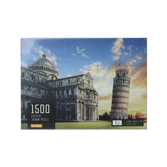 BigBuy Kids Pussel Pisa 1500 pcs