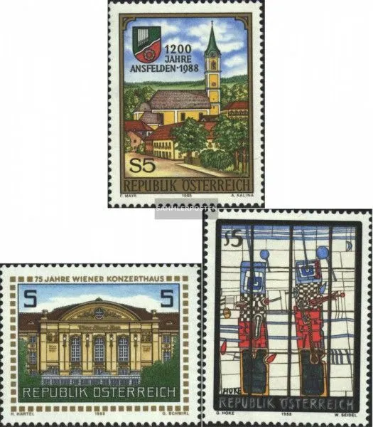 Österreich 1935,1937,1938 (kompl.Ausgaben) postfrisch 1988 Sondermarken