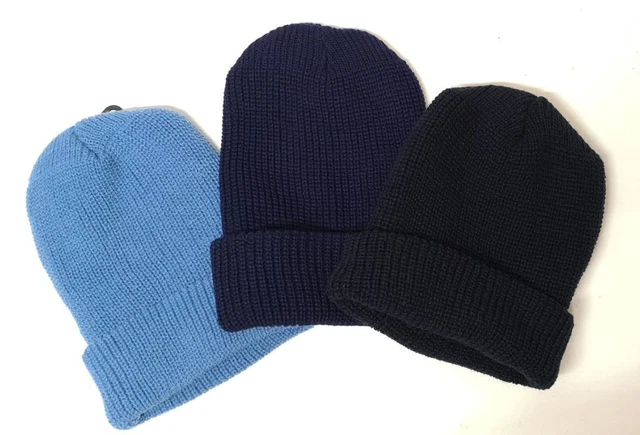 Bonnet SS Lazio Macron En Laine Acrylique - Chapka Beanie - Fabriqué En Italie