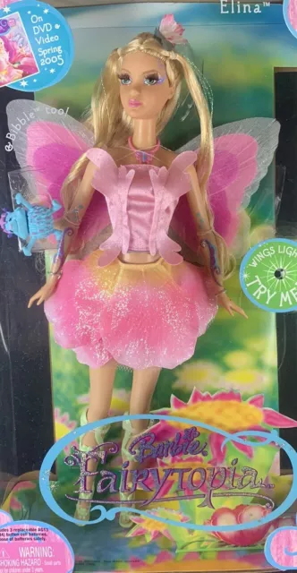 Barbie: Fairytopia Bibble Plush Doll Elina's Pet Bibble Sidekick Collection  Toys