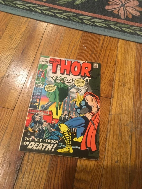 The Mighty Thor #189 Marvel Comics 1971 Hela Goddess of Death Appearance