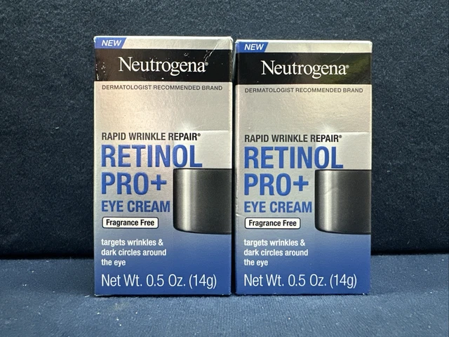 ⚫︎アメリカで購入　ニュートロジーナ　レチノールプロ➕　アイクリーム2個セット Amazon.com: Neutrogena Rapid Wrinkle Repair Retinol Pro+