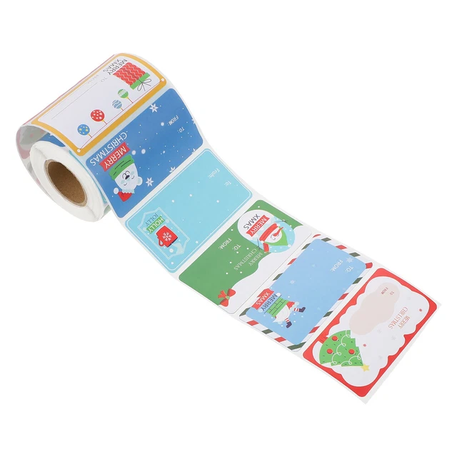 300pcs christmas present labels Präsentieren Abdichtung Aufkleber Urlaub
