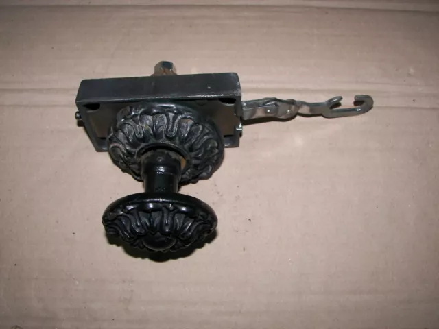 Bouton de porte d'entrée,serrure à tirette,poignée en fonte,  vintage
