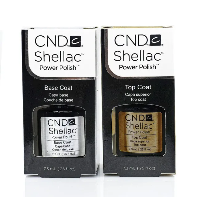 CND Shellac Base & Top Coat Nagellack DE