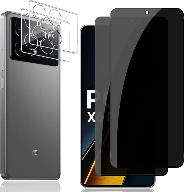 Pack De 2 Protections écran Verre Trempé Gorilla Pour Xiaomi Poco X6 Pro 5G Et C65 - 9H, Fin