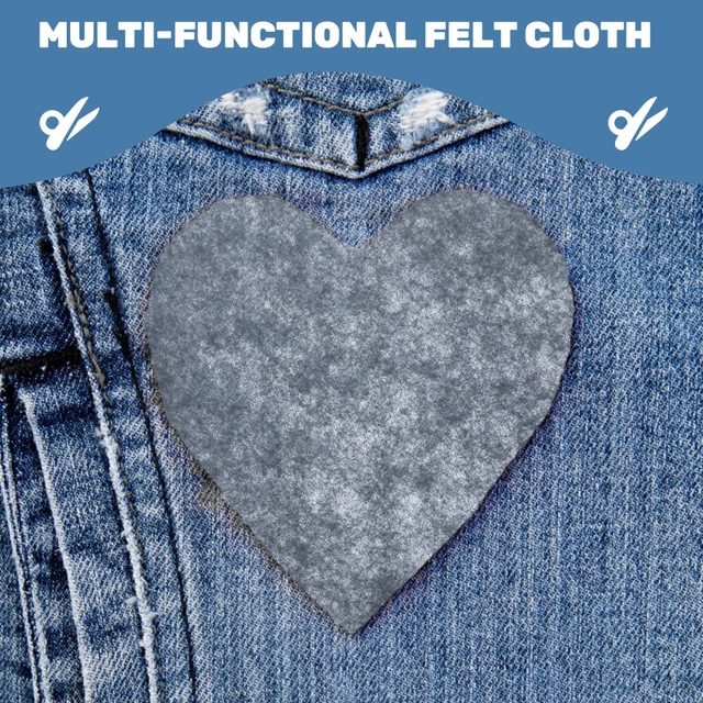 20 blätter Geschmeidig Tragbare Crafting Fühlte Für Freunde Handwerk Schmücken 5