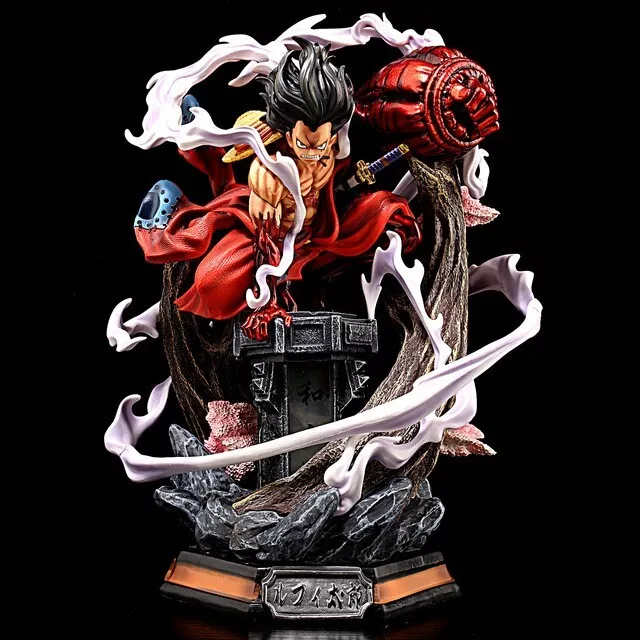 14in One Piece Figure The Three Calamities King Anime Statue