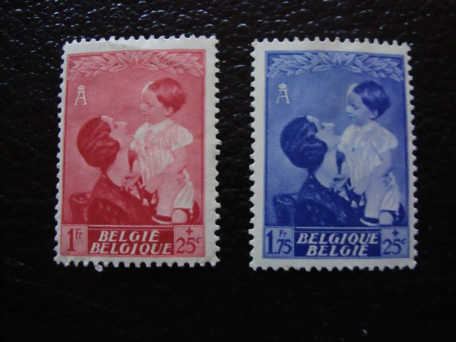 Belgien - Briefmarke Yvert Und Tellier N° 452 453 N Belgium