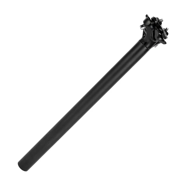 Tige de selle vélo universelle 22.2x500mm carbone noir mat