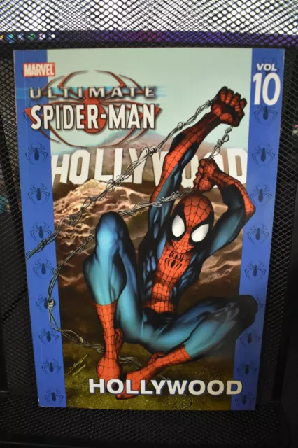 Ultimate Spider-Man Volume 10 Hollywood Marvel TPB NEW RARE Bendis & Bagley