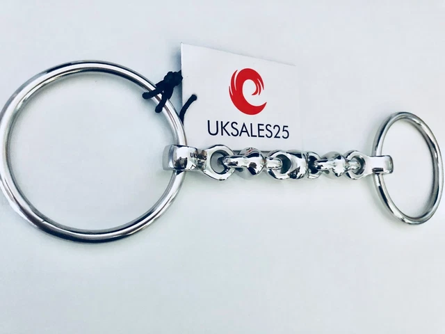 UKSALES25® Loose Ring Low Ported 14mm Snaffle Bit – German Silver & Stainless Steel, Same Day Dispatch