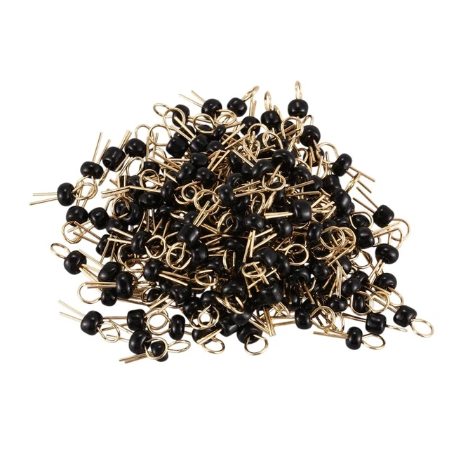 200Pcs Black Soldering PCB Board Breadboard Test Point Pin X2X2X2