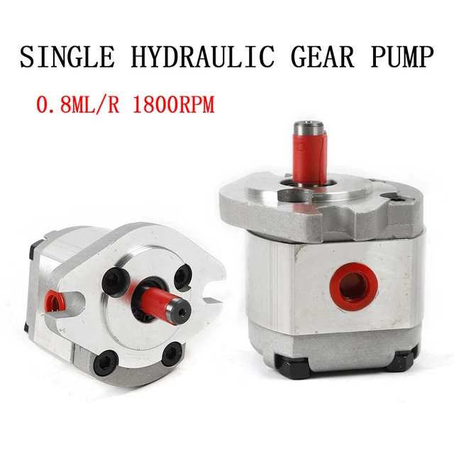 HYDRAULIC GEAR PUMP Flat Keyed Shaft SAE Flange Mounting Mini High