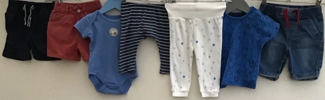 Pacchetto di abbigliamento bambini età 6-9 mesi Adams primi giorni M&Co M&S