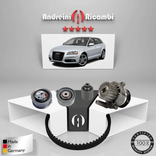 KIT DISTRIBUZIONE + POMPA ACQUA xAUDI A3 II 2.0 TDI 100KW 136CV 2006 ->