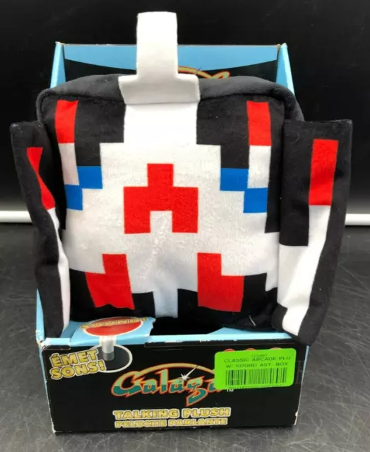 BANDAI NAMCO 2018 GALAGA FIGHTER Talking Plush 6977 *NEW*